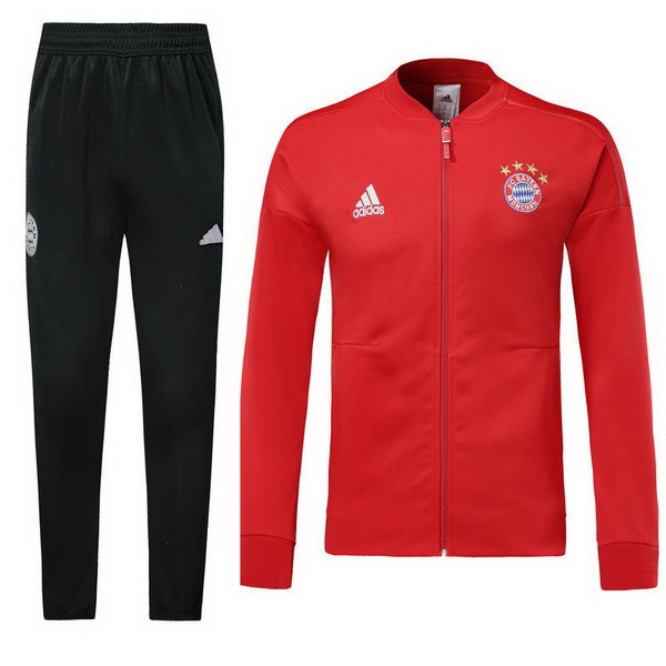 Survetement Football Enfant Bayern 2018-19 Rouge Noir